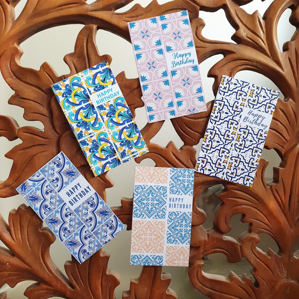 Mini Birthday Cards – Peranakan&nbsp;Edition